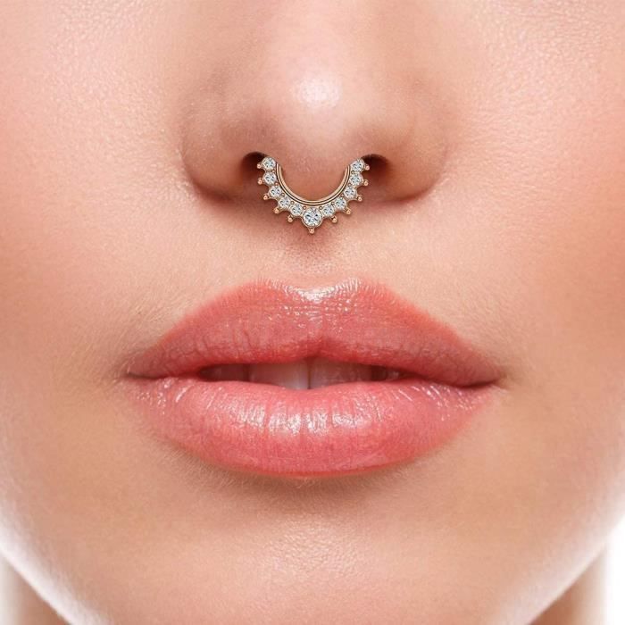 Faux septum piercing store