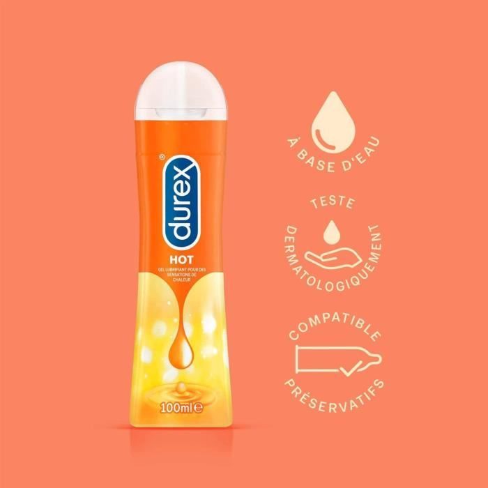 Lubrifiant Intime Comestible – Crème Massage Saveur Fruité, 200 Ml, Bio, Hypoallergénique