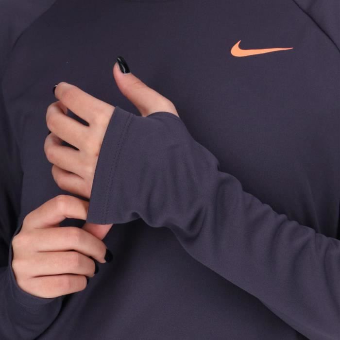Tee shirt manche longue femme sales nike