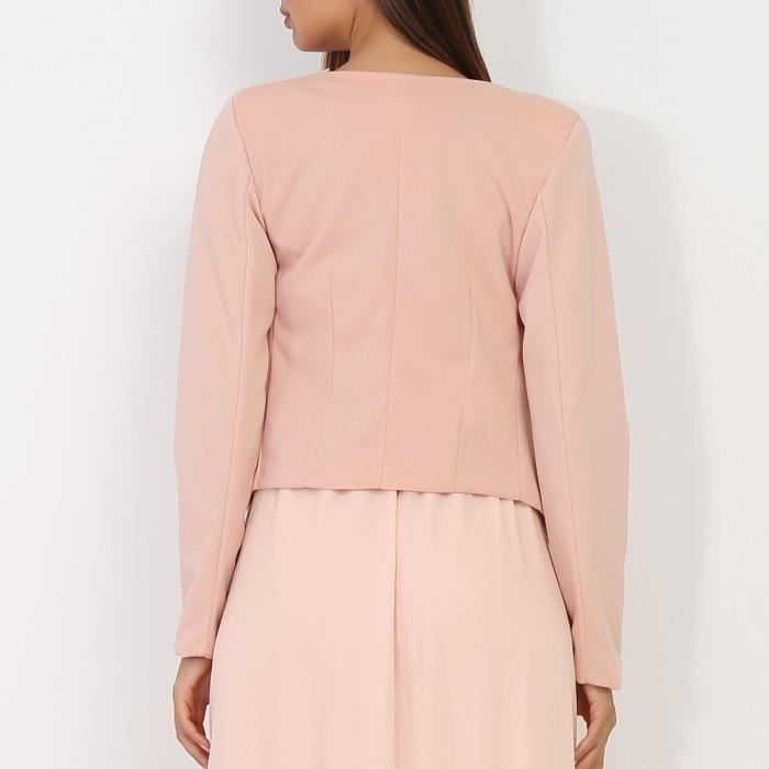 Veste courte rose 2025