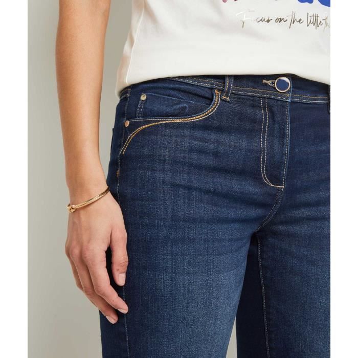 GRAIN DE MALICE Bermuda en jean femme