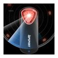 Feu arrière radar intelligent iGPSPORT SR30 - noir/rouge - Pour être vu - Homme - Rechargeable USB-3