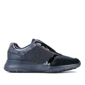 geox basket compensée noir