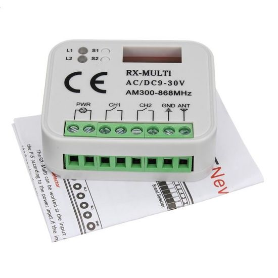 Universel Récepteur Télécommande Compatible pour Marantec Nice Flors Hormann