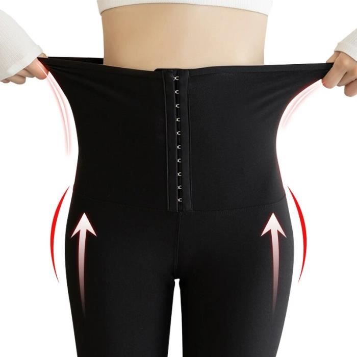 Short Sauna Nano Hertz – Pantalon Thermique Effet Minceur, Taille Haute, 3 Rangs De Crochets, Pour Course, Jogging, Fitness – Femme