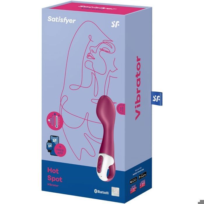 Vibromasseur - Satisfyer - Hot Spot - Silicone bio-compatible - Vibrant - Chauffant - Cdiscount Boutique Erotique Vibromasseur - Satisfyer - Hot Spot - Silicone bio-compatible - Vibrant - Chauffant - Cdiscount Boutique Erotique