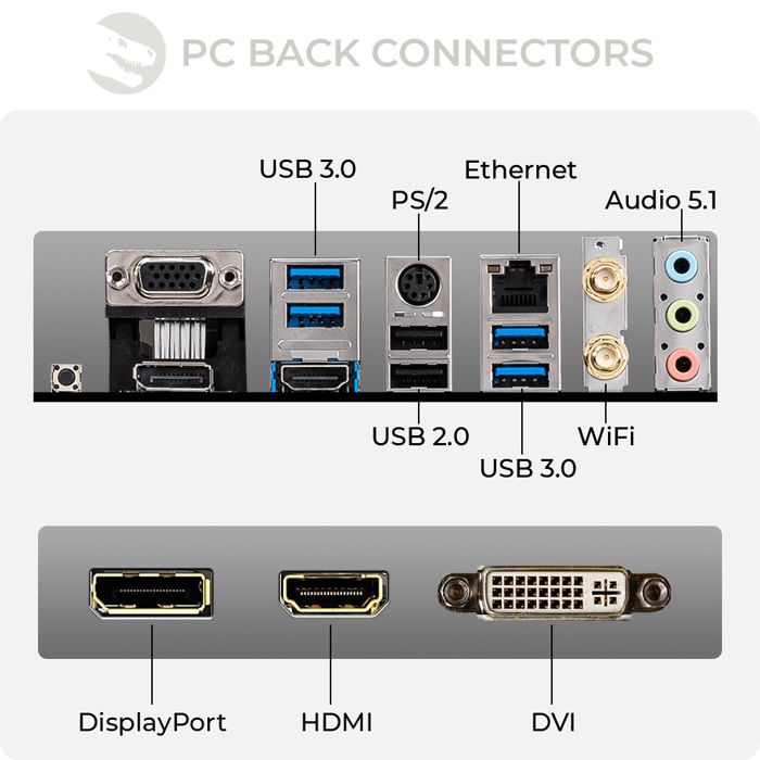 PC Gamer, AMD Ryzen 7, GTX1650, 2To HDD, 16 Go3