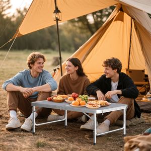 Table Pliante D'extérieur En Tissu Oxford, All... – Grandado
