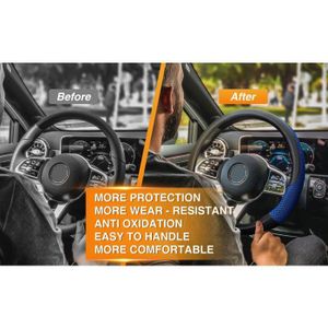 Housse De Volant Pour Renault Master II 1997-2010 – Protection Antidérapante En Simili Cuir, Style Sportif