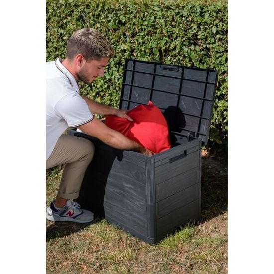 Toomax Woody's opbergbox - 280 liter - grijs | Leen Bakker