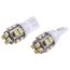 2x W5w T10 194 168 Smd 12 Led Lampe Ampoule Veilleuse Blanc Xenon