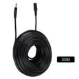 BOYOU 3,5 mm mâle à femelle Câble d'extension audio Jack Câble auxiliaire pour casque de smartphone stéréo 30 m-0