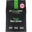 Gainer Vegan | 100% végétal | Protéines en poudre hautement caloriques | Gain de poids | | Fraise à la Crème | 2kg 317-0