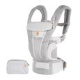 Porte-bébé ergonomique Omni Breeze - ERGOBABY - Gris Perle - Respirabilité optimale - 4 positions de portage-0