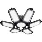 MORI YOSHIDA 6+1 Éclairage de Garage à Led 185w 18500lm Lampe de Garage Déformables Plafonniers de Garage E26/27 Lampe de Magasin pour Atelier