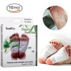 CELLUSTOP Détox pour les Pieds, Detox Foot Patches, Aides aux Soins des Pieds, Patch Détox Plantaire, 10 X Cleansing Detox Patches De Pieds