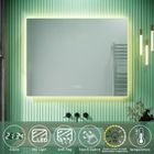 SIRHONA LED Miroir de Salle de Bain 90x70 cm, Anti-buée et Mémoire Bande Lumineuse Réglable en Trois Couleurs