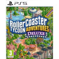 Rollercoaster Tycoon Adventures Deluxe - Jeu - PS5 - Simulation - En boîte - Cartouche