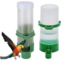 Automatique Mangeoire Distributeur d'oiseaux Bouteille d'eau Buveur Container Abreuvoir Hanging Clip dans Oiseaux Cage 6PCS