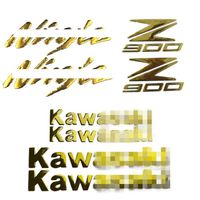 Z900 GOLD - Autocollants De Roue De Réservoir De Carburant, Décalcomanies D'emblème 3d Pour Kawasaki Ninja 1