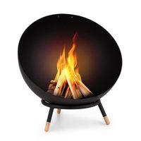 Braséro barbecue Blumfeldt Fireball en acier Ø 60 cm