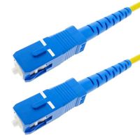 CableMarkt - Câble Fibre Optique SC / PC - SC / PC Monomode Simplex OS2 9 / 125 µm 10 m