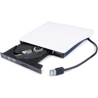 Lecteur DVD Externe, Graveur CD DVD Externe USB 3.0,Ultra Mince Portable CD DVD Drive +/- R ROM RW Enregistreur pour Desktop,