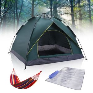 TENTE DE CAMPING Camping Tente 3-4 Personnes,200x200CM,Tente Entièr
