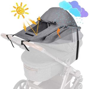 HAUCK Pare-soleil poussette universel - Sunshade - gris