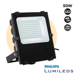 PROJECTEUR EXTÉRIEUR Projecteur LED extérieur 50W IP65 Chip Philips - B