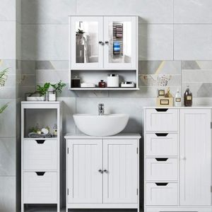 Meuble Salle De Bain Avec Lavabo Et Pied Achat Vente Pas Cher