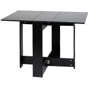 Table De Cuisine Pliante Pour 4 A 6 Personne 102 5 76 73cm Noir Achat Vente Table A Manger Seule Table De Cuisine Pliante Po Cdiscount