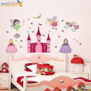 Mural Cheval Avec Nom Du Cheval Chambre Enfant Fille Rose Sticker