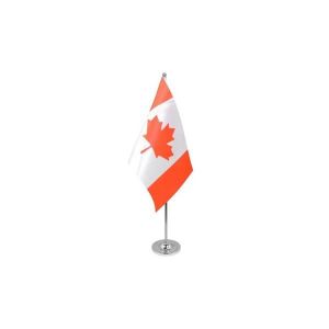 DRAPEAU DÉCORATIF Drapeau de table Canada prestige 22x15cm - canadie