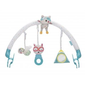 Luckxing Arche d'activités Articulée pour bébé, Arche Universelle D'éveil  de Jeux Bébé Barre Poussette Jouets Suspendu, Jouet de Peluche Hochets  Cadeau pour Bebe Nourrissons Garçon Fille : : Bébé et Puériculture