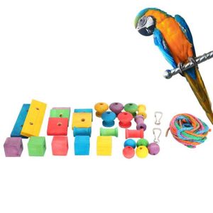 JOUET keenso Jouet de perroquets Bird toy | Colorful DIY