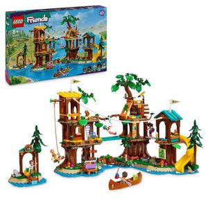 ASSEMBLAGE CONSTRUCTION LEGO® Friends 42631 La cabane dans l’arbre de la base de loisirs -Jeu créatif pour enfants