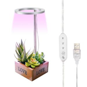 LAMPE VERTE Sonew Lampe LED Culture Plante ABS Blanc Spectre Complet