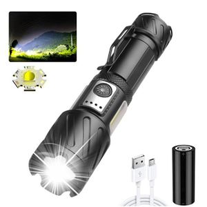Lampes De Poche Rechargeables 990000 Lumens, 7 Modes, Super Lumineuses Reglables Haute Puissance Led Pour Urgences Maison 2 Pack 92197721