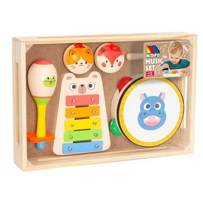 Xylophone En Bois Small Foot – 100% FSC – 8 Notes Colorées – Instrument De Musique Pour Enfant – Dès 3 Ans