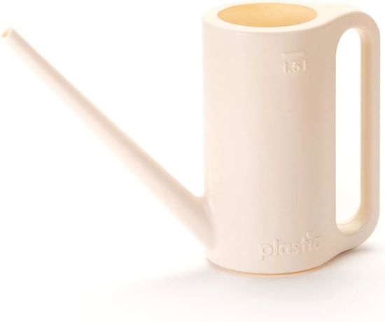 Arrosoir Vert Plastia 1,5L - Bec Long, Poignée Confort - Pour Plantes Intérieur Et Extérieur