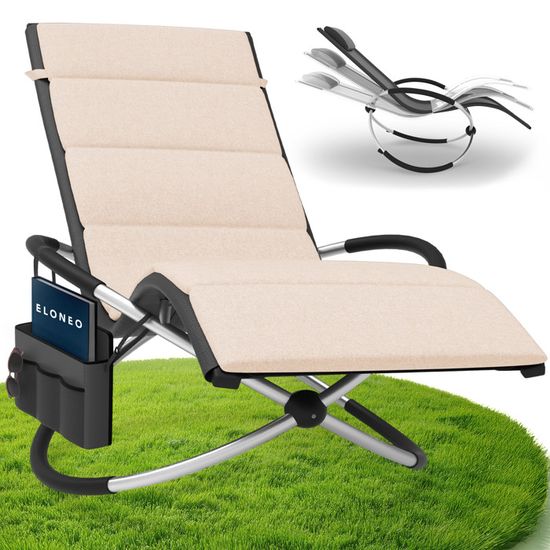 GOPLUS Fauteuil À Bascule Extérieur, Chaise Jardin en Fonte d'Aluminium,Rocking Chair avec Dossier Vintage, Accoudoirs & Repose-Pieds Ergonomiques, Charge 150 kg, pour Balcon, Terrasse, Salon GOPLUS Fauteuil À Bascule Extérieur, Chaise Jardin en Fonte d'Aluminium,Rocking Chair avec Dossier Vintage, Accoudoirs & Repose-Pieds Ergonomiques, Charge 150 kg, pour Balcon, Terrasse, Salon
