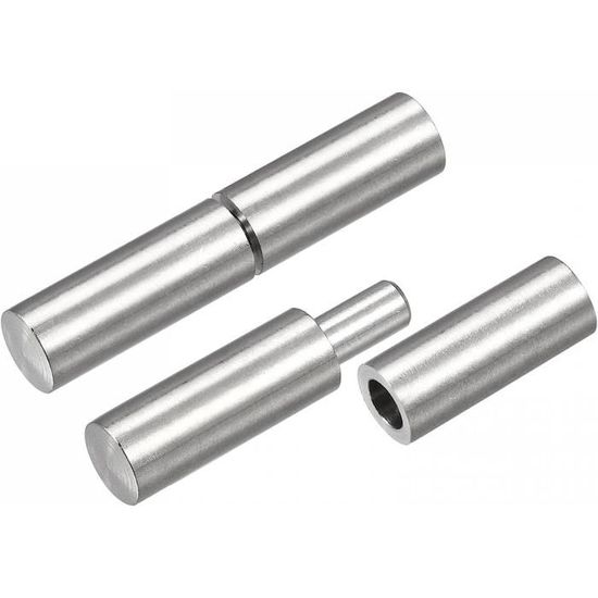 Soudé Cylindriques Charnières, 50Mm X 11,5Mm Mâle À Femelle