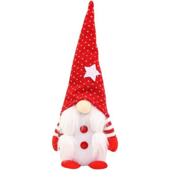 Gnome De Noël Suédois, Poupée De Noël Suédoise, 2Pièces Gnome