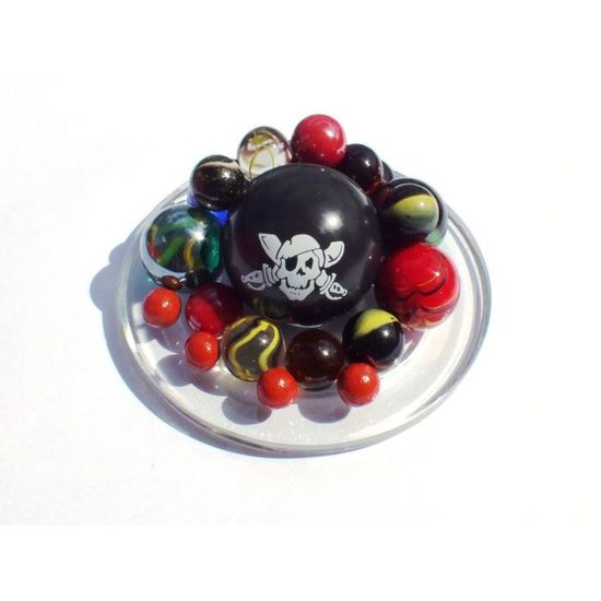 Pack Bille, billes Pirate avec balle rebondissante - Enfant - Garçon Pack Bille, billes Pirate avec balle rebondissante - Enfant - Garçon