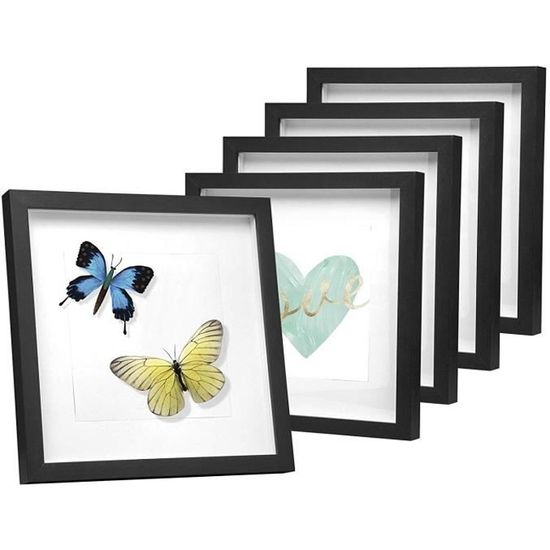 BO?TE DE RANGEMENT Cadre Flottant Innovante Pour Pi Ces Bijoux Vitrine