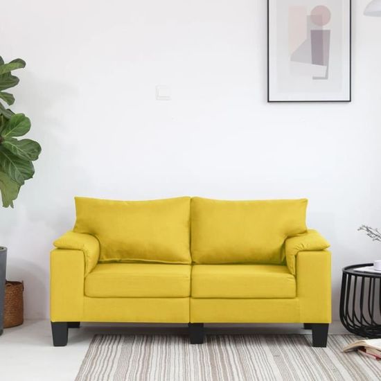 Canapé scandinave d'angle - Canapé droit fixe 2 places - Canapé de relaxation Confortable - Sofa Divan Canapé de salon Contempo🐳350