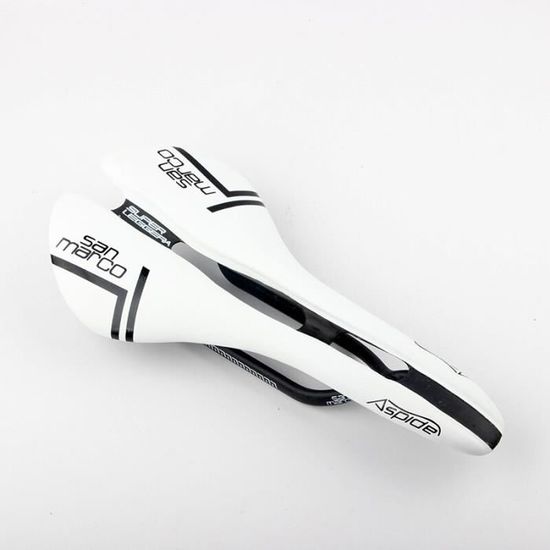 Selle velo route blanche outlet