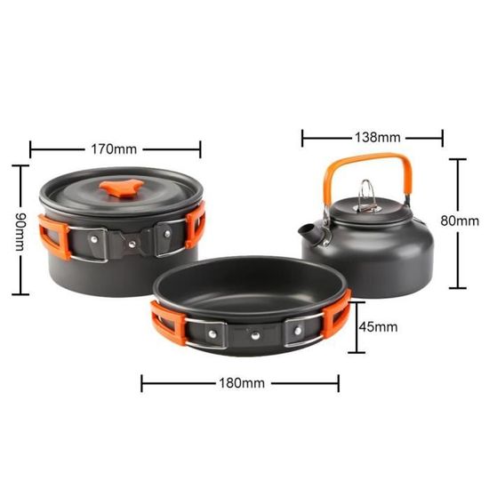 Set De Casseroles Bergner Click & Cook Acier Inoxydable 3 Pièces à Prix