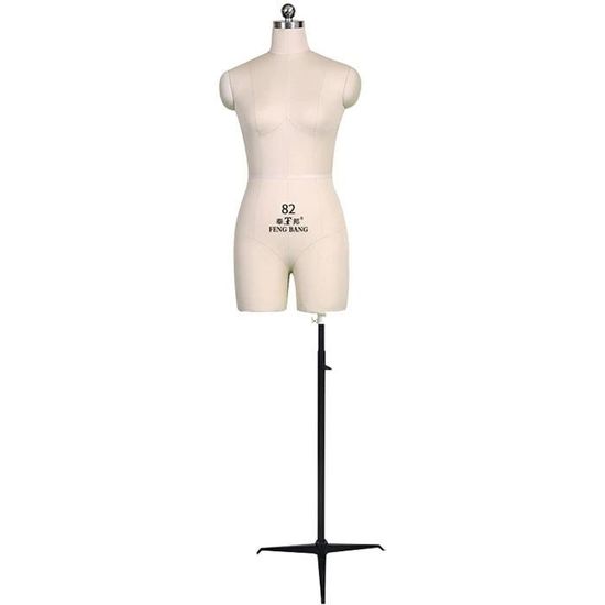 Mannequin Couture Femme Réglable Taille 38/40 - Forme Robe Pour Patronnage & Ajustements